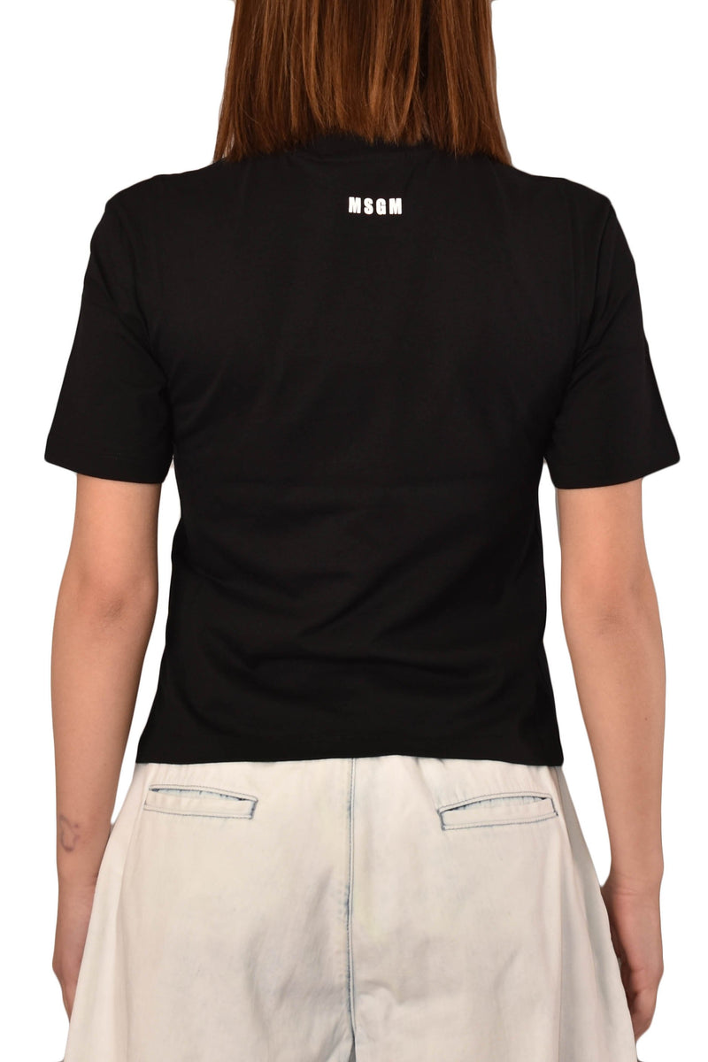 MSGM T-SHIRT CON LOGO