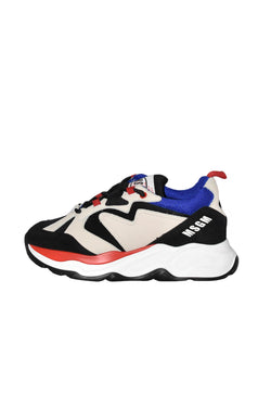 MSGM SNEAKERS ATTACK IN PELLE