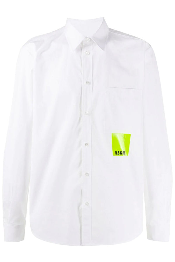 MSGM CAMICIA CON LOGO