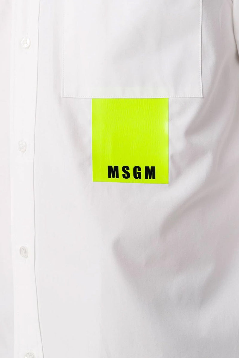 MSGM CAMICIA CON LOGO