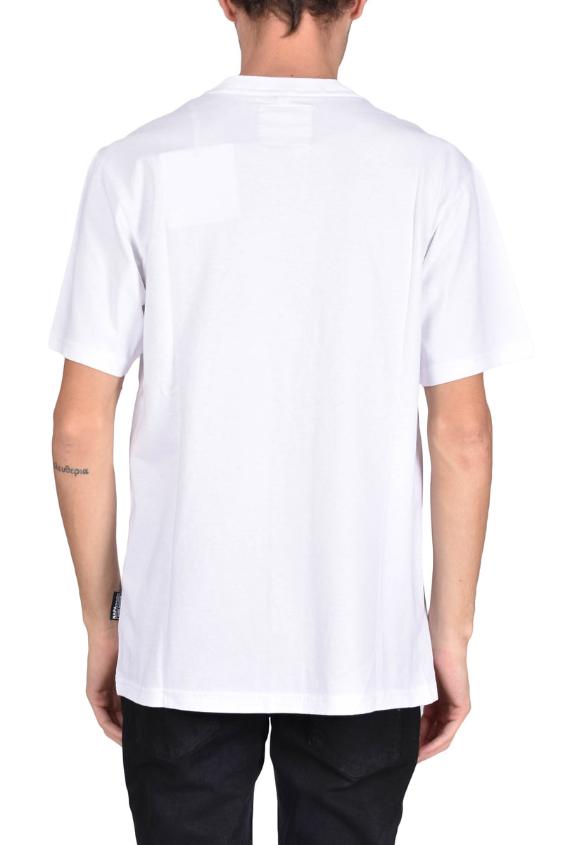 NAPA BY MARTIN ROSE T-SHIRT GIROCOLLO CON STAMPA