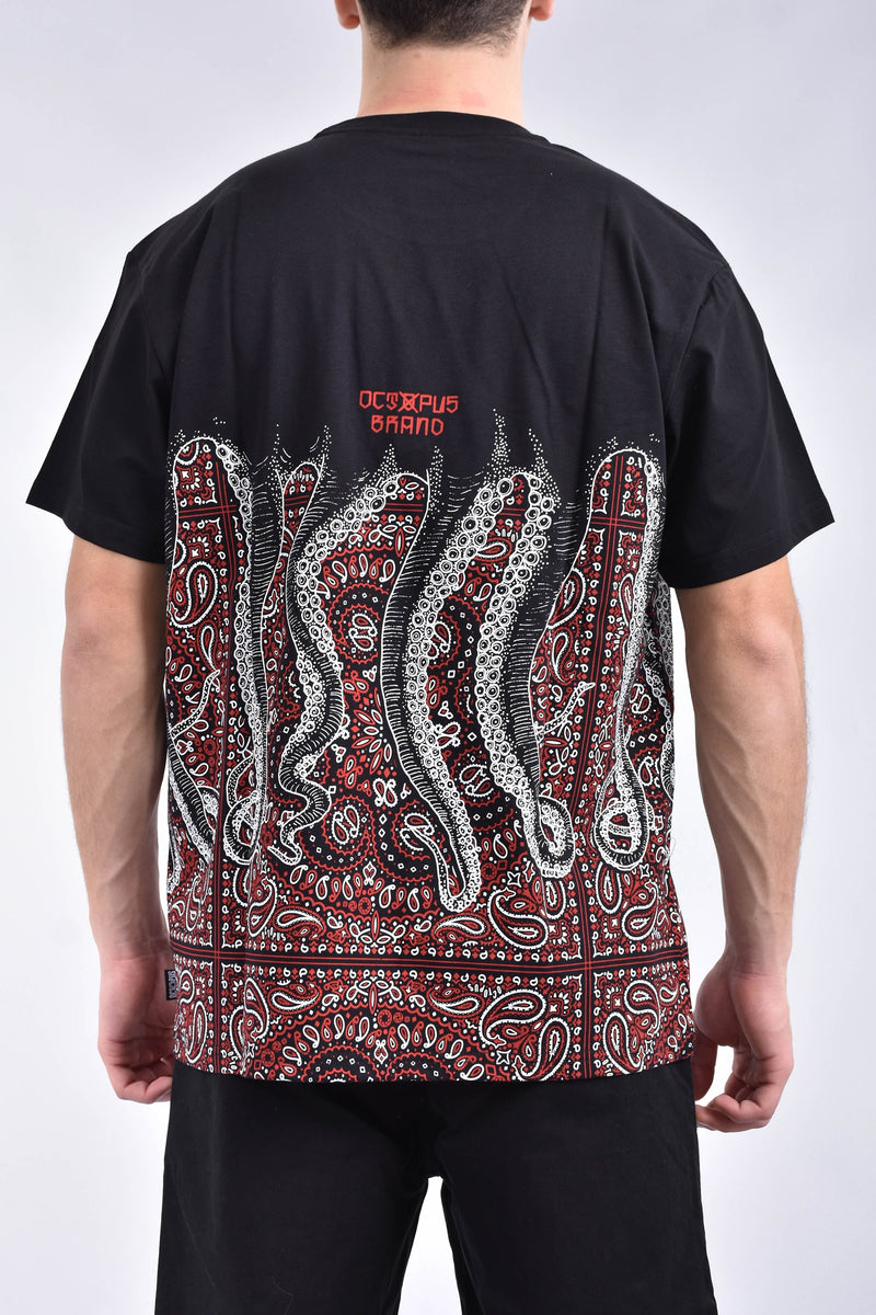 OCTOPUS T-shirt bandana in cotone