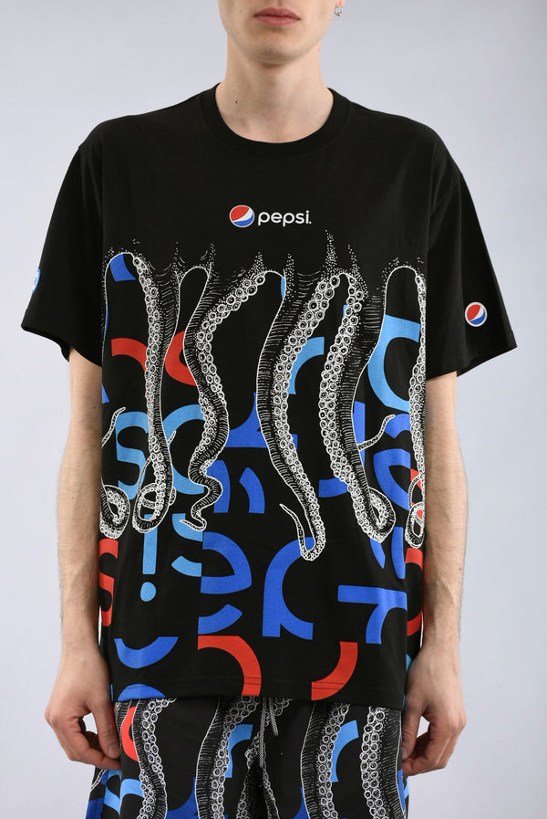 OCTOPUS X PEPSI T-shirt in cotone