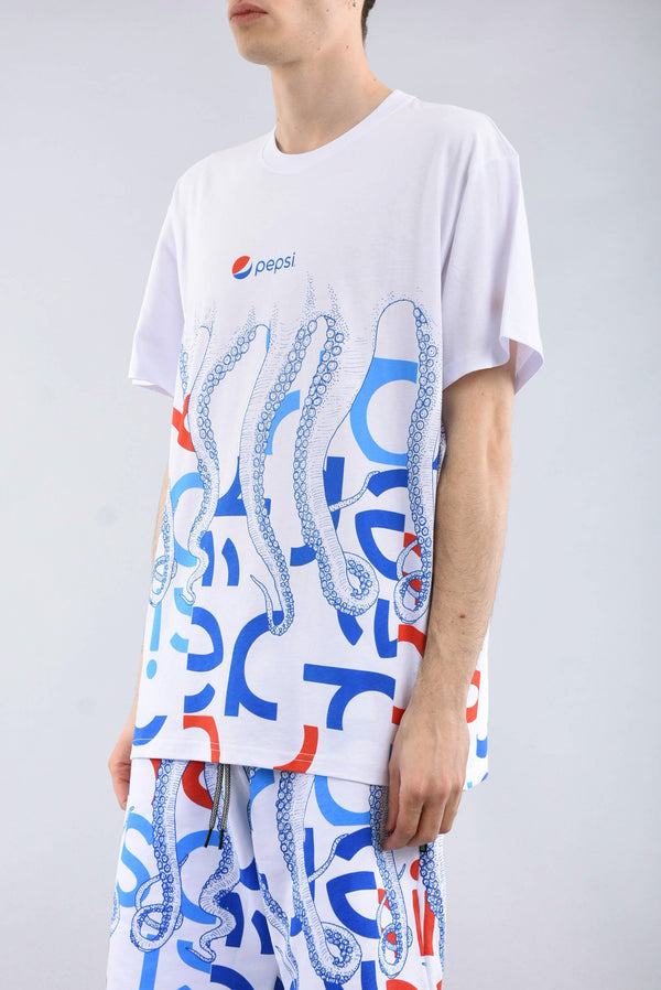 OCTOPUS X PEPSI T-shirt in cotone