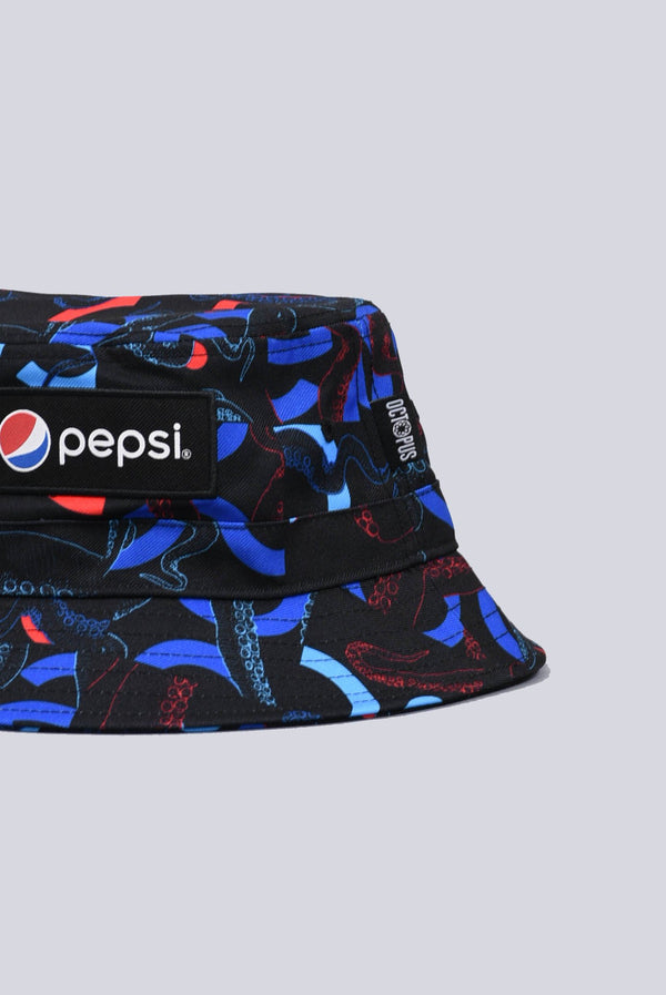 OCTOPUS X PEPSI Cappello camo bucket in cotone