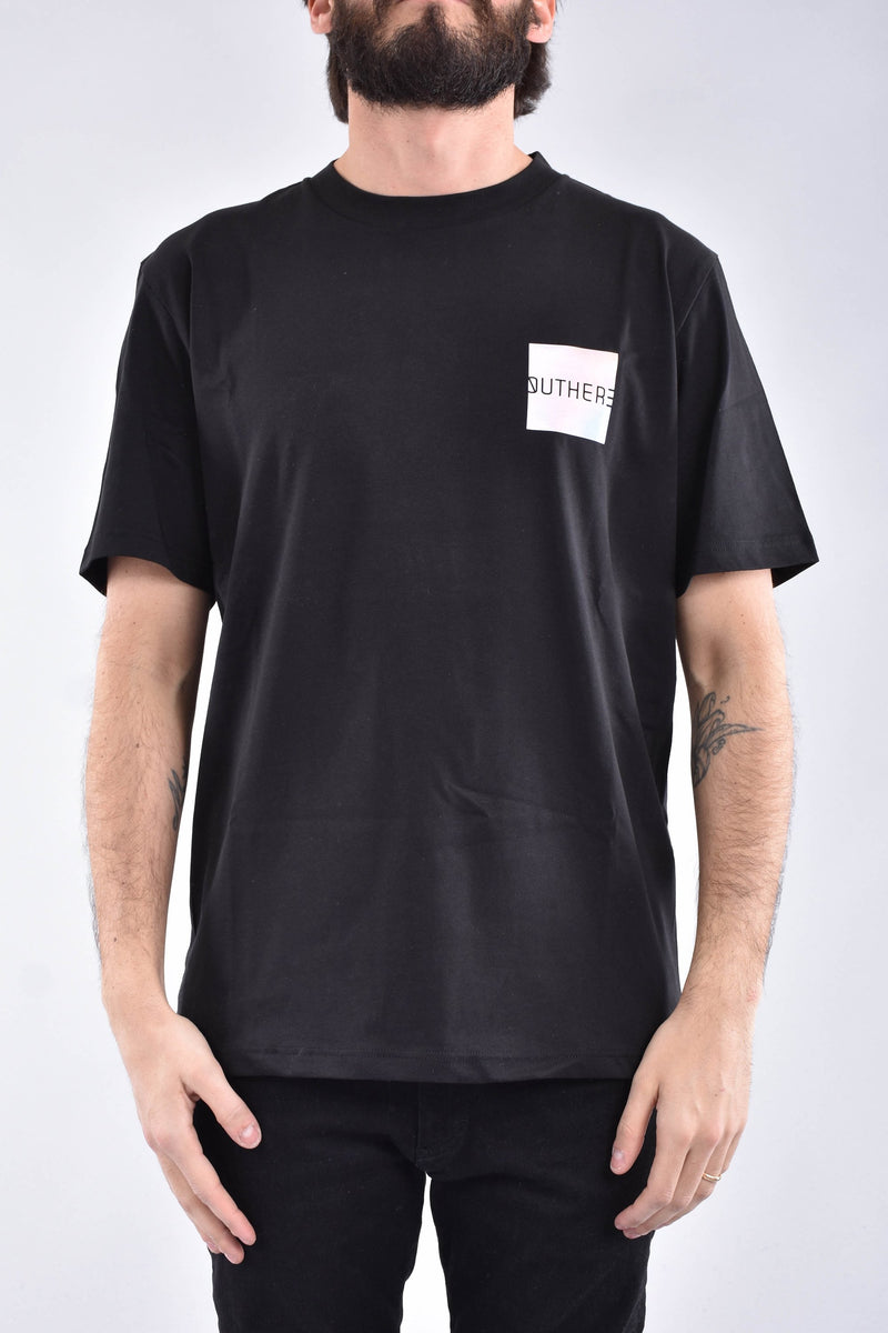 OUTHERE T-shirt con logo in cotone