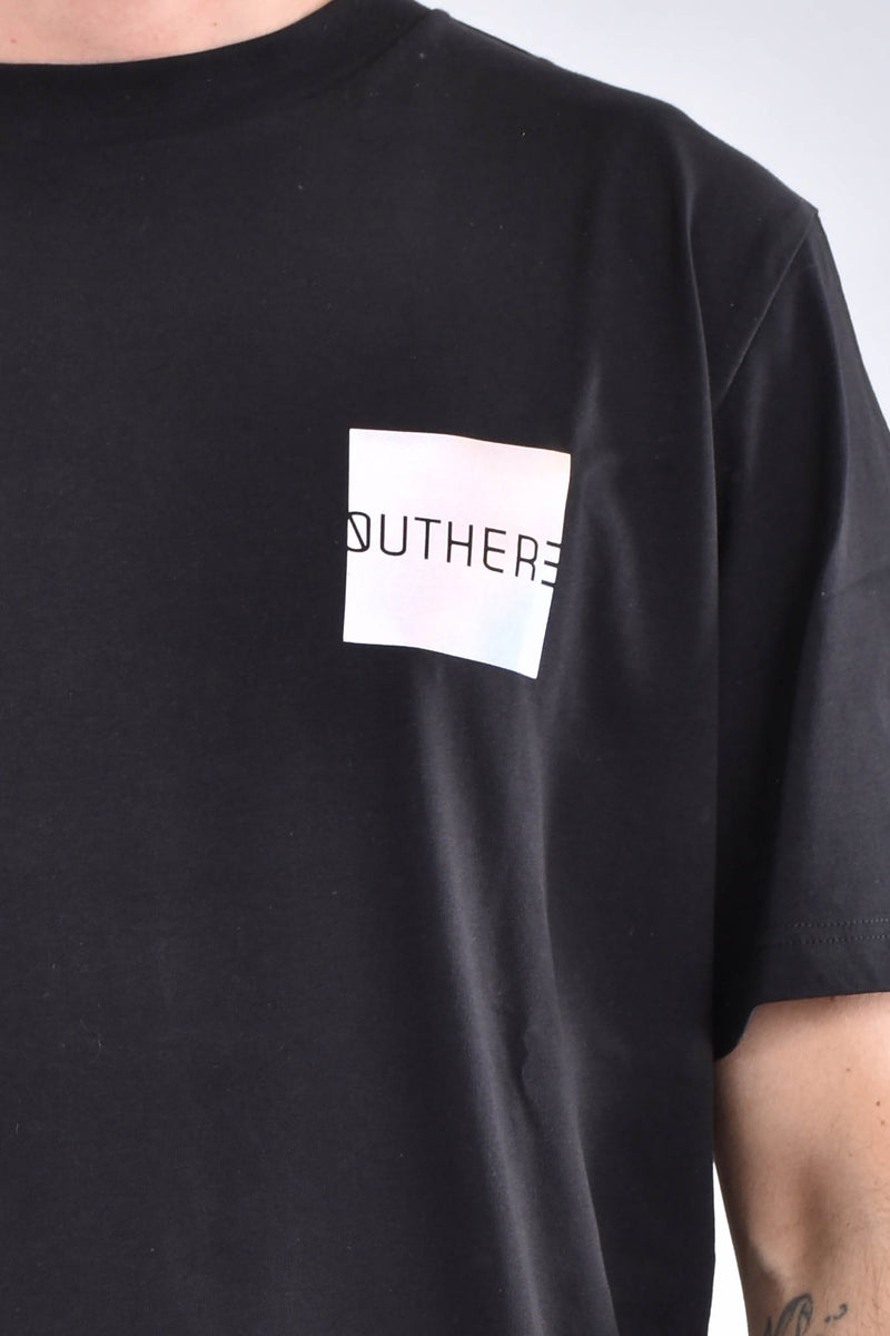 OUTHERE T-shirt con logo in cotone