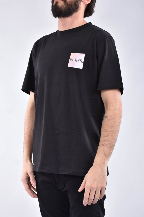 OUTHERE T-shirt con logo in cotone