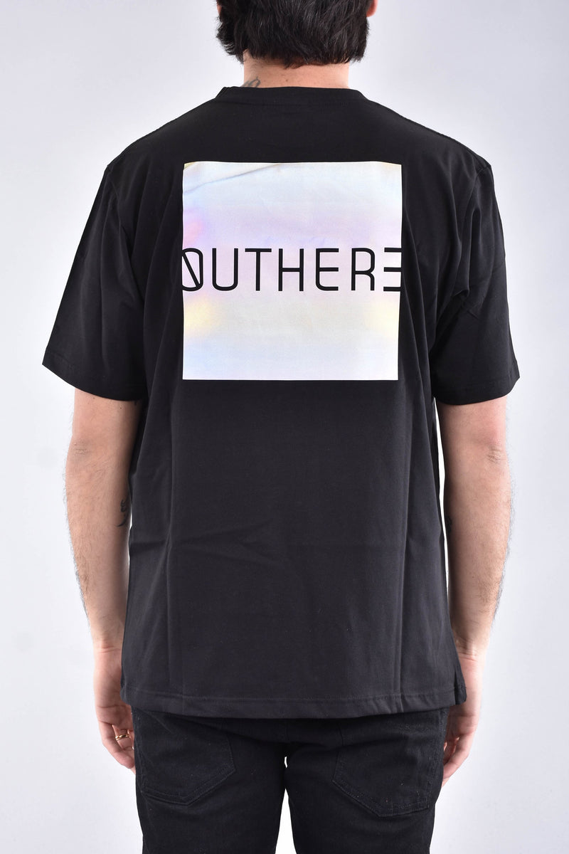 OUTHERE T-shirt con logo in cotone