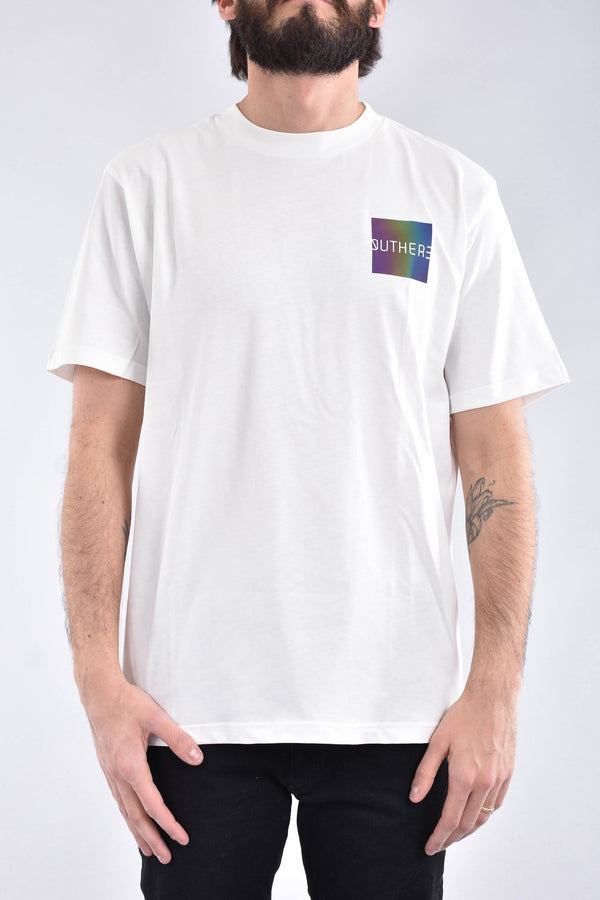 OUTHERE T-shirt con logo in cotone