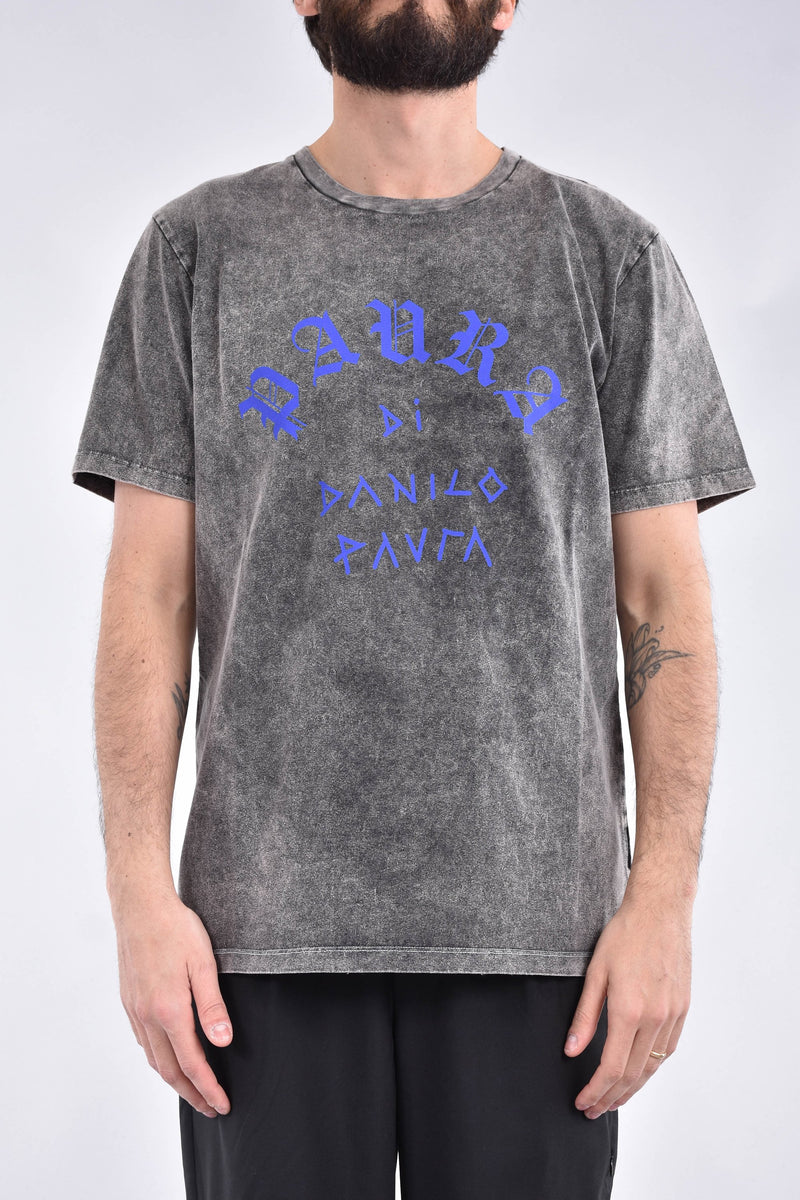 DANILO PAURA T-shirt con stampa in cotone