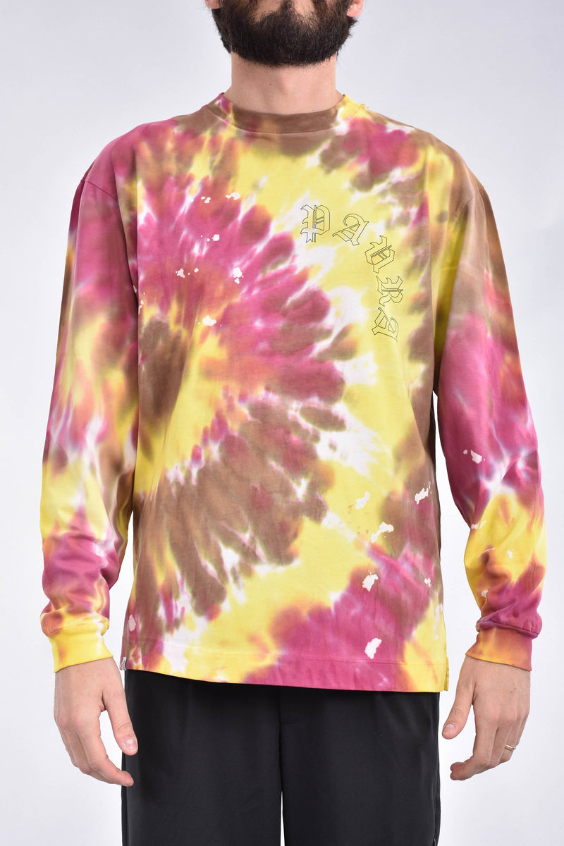 DANILO PAURA T-SHIRT effetto tie dye in cotone