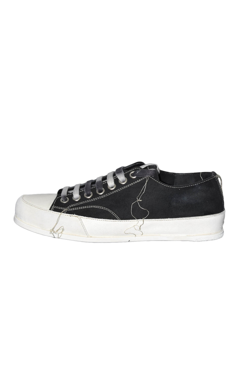 PREMIATA PLUS SNEAKERS IN PELLE SCAMOSCIATA