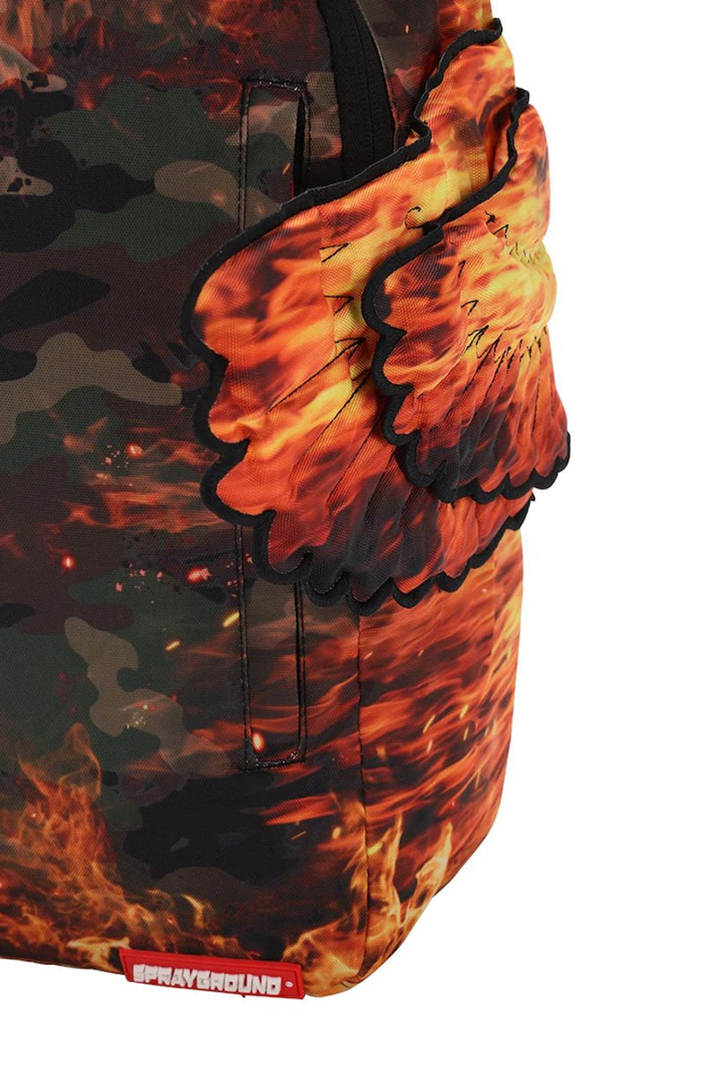 SPRAYGROUND ZAINO PYRO CAMO DOUBLE WINGS