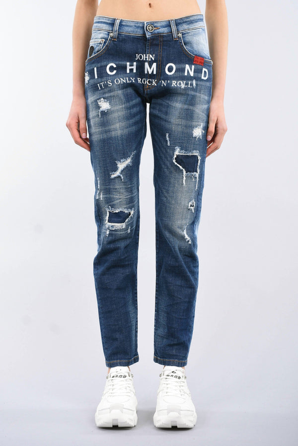 JOHN RICHMOND jeans modello bensin patti