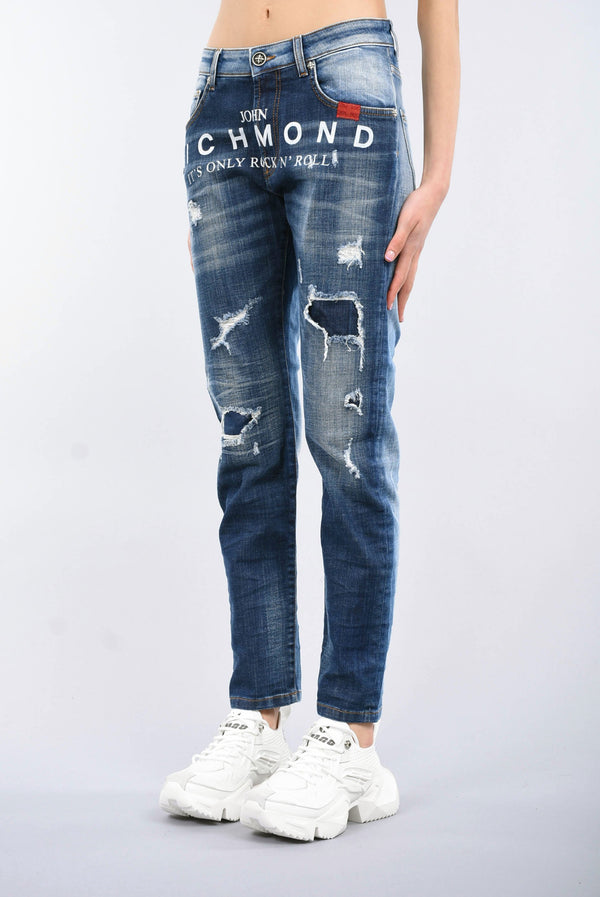 JOHN RICHMOND jeans modello bensin patti