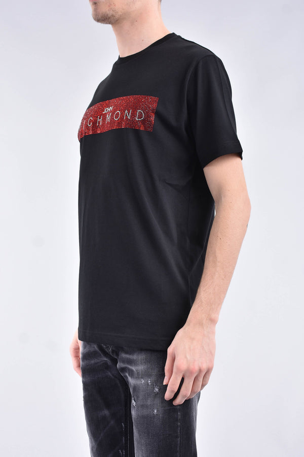 JOHN RICHMOND T-shirt miusta in cotone