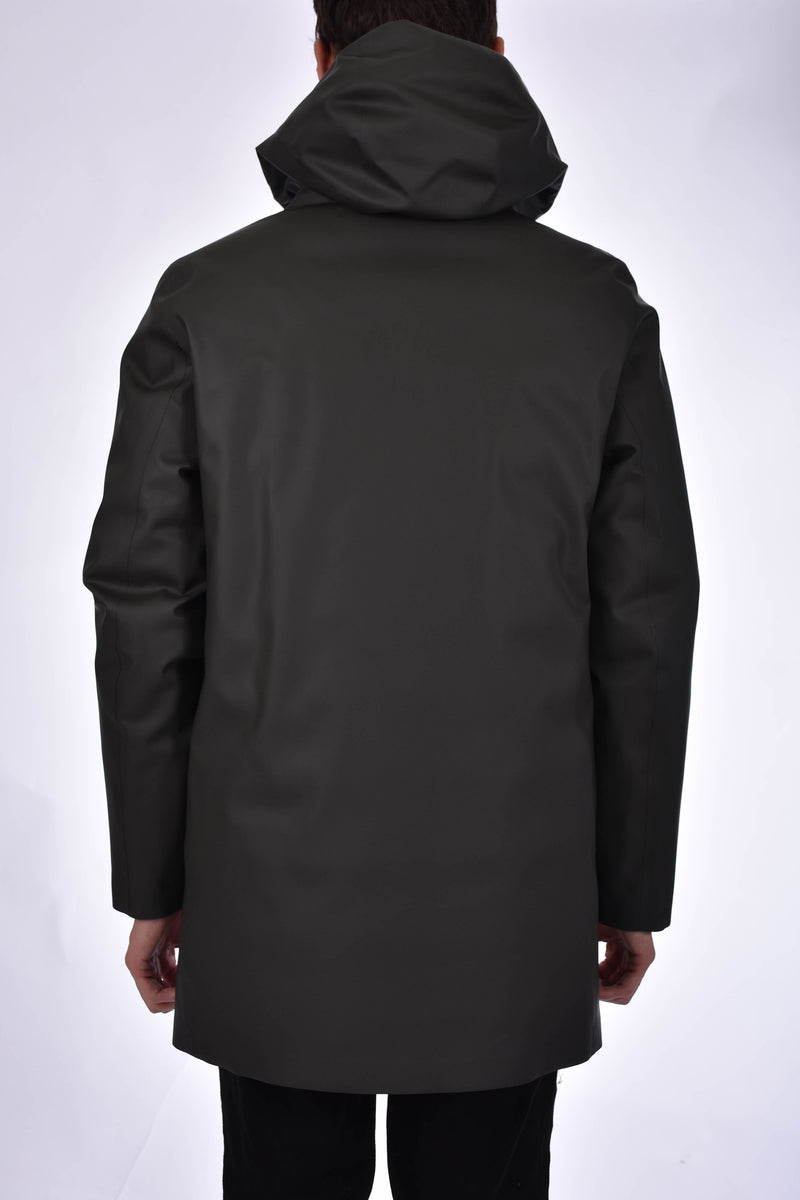 RRD PARKA DOUBLE RUBBER CON CAPPUCCIO