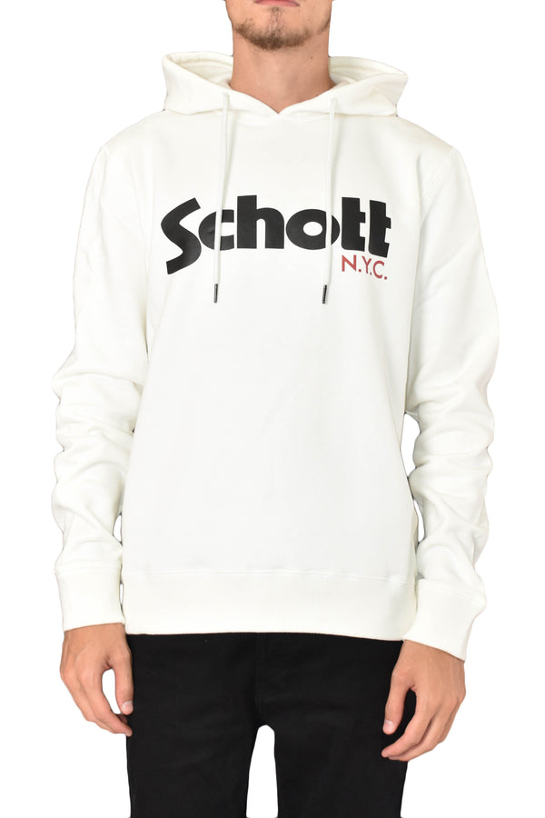 SCHOTT N.Y.C. FELPA CON LOGO