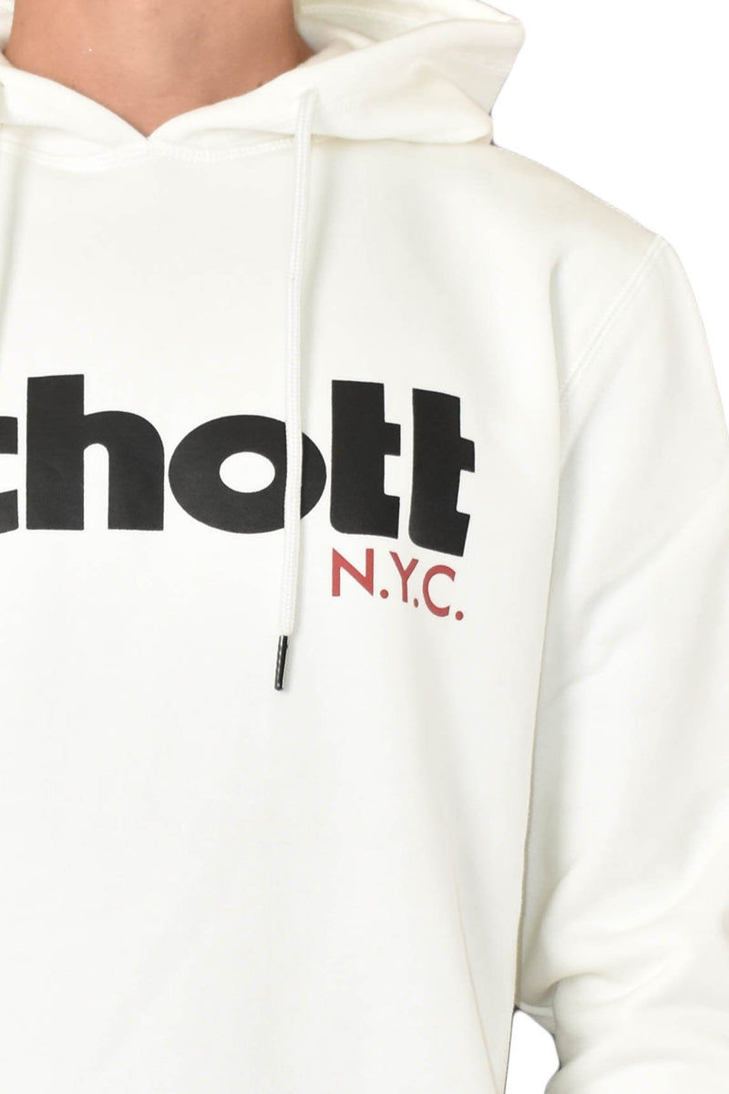 SCHOTT N.Y.C. FELPA CON LOGO