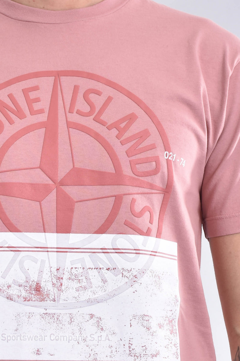 STONE ISLAND T-shirt block one