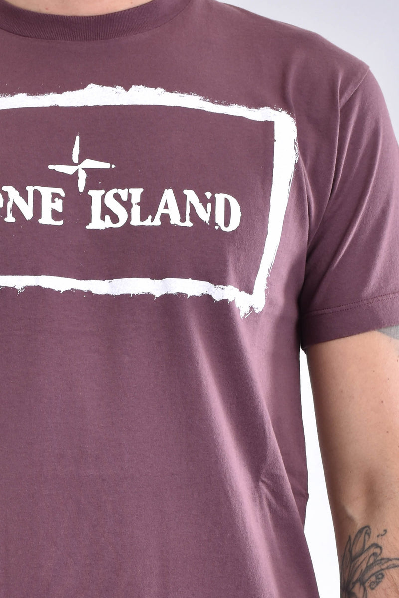 STONE ISLAND T-shirt stencil one