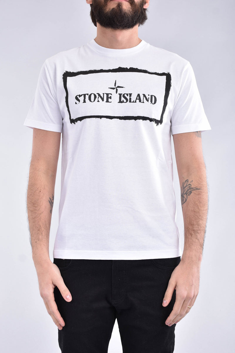 STONE ISLAND T-shirt stencil one