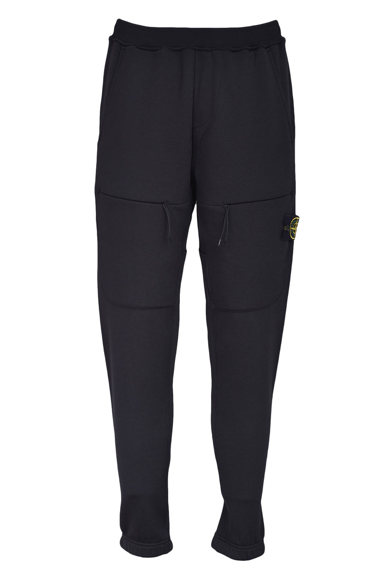 STONE ISLAND PANTALONI JOGGING IN FELPA