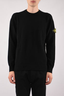 STONE ISLAND Maglia girocollo in lana strech