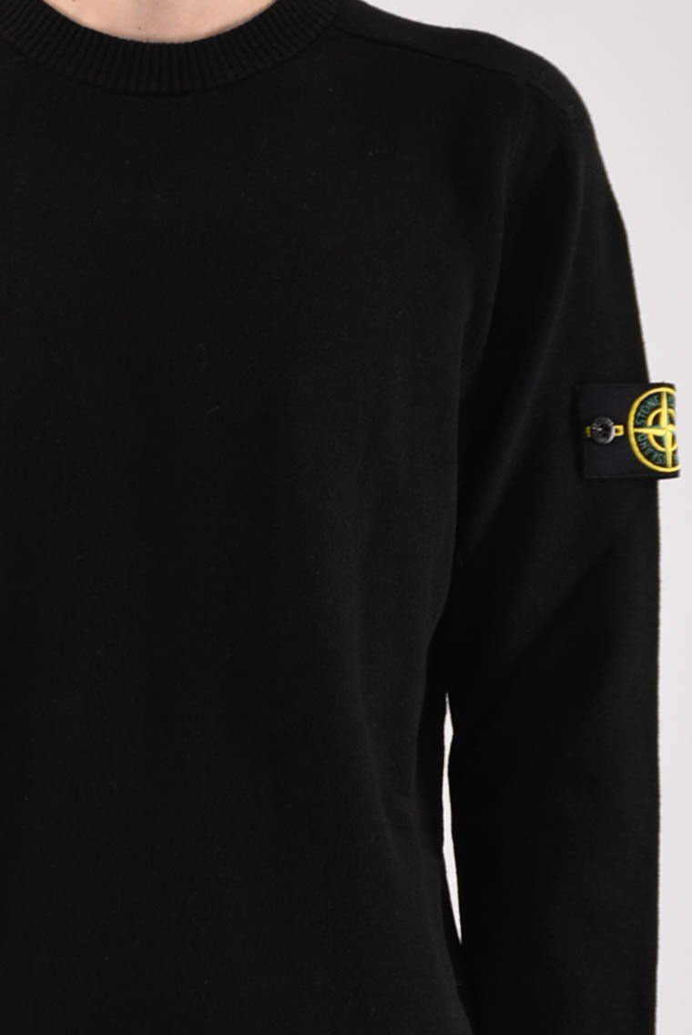 STONE ISLAND Maglia girocollo in lana strech