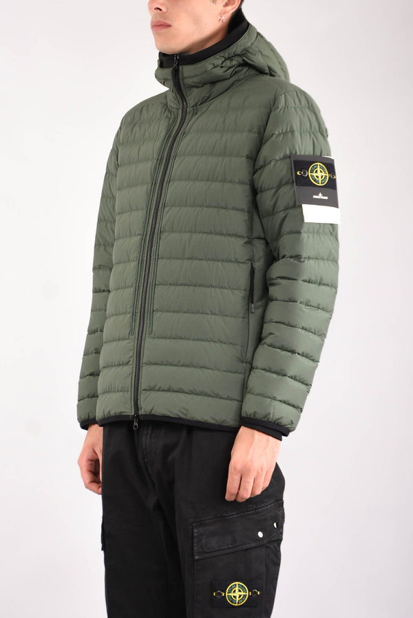 STONE ISLAND Piumino o-cotton r nylon tela