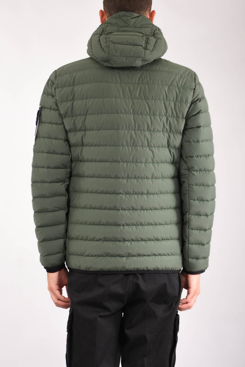 STONE ISLAND Piumino o-cotton r nylon tela