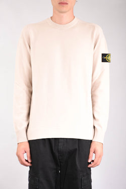 STONE ISLAND Maglia girocollo in lana strech