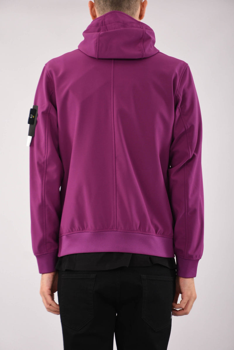 STONE ISLAND Giubbino soft shell r e. dye technology