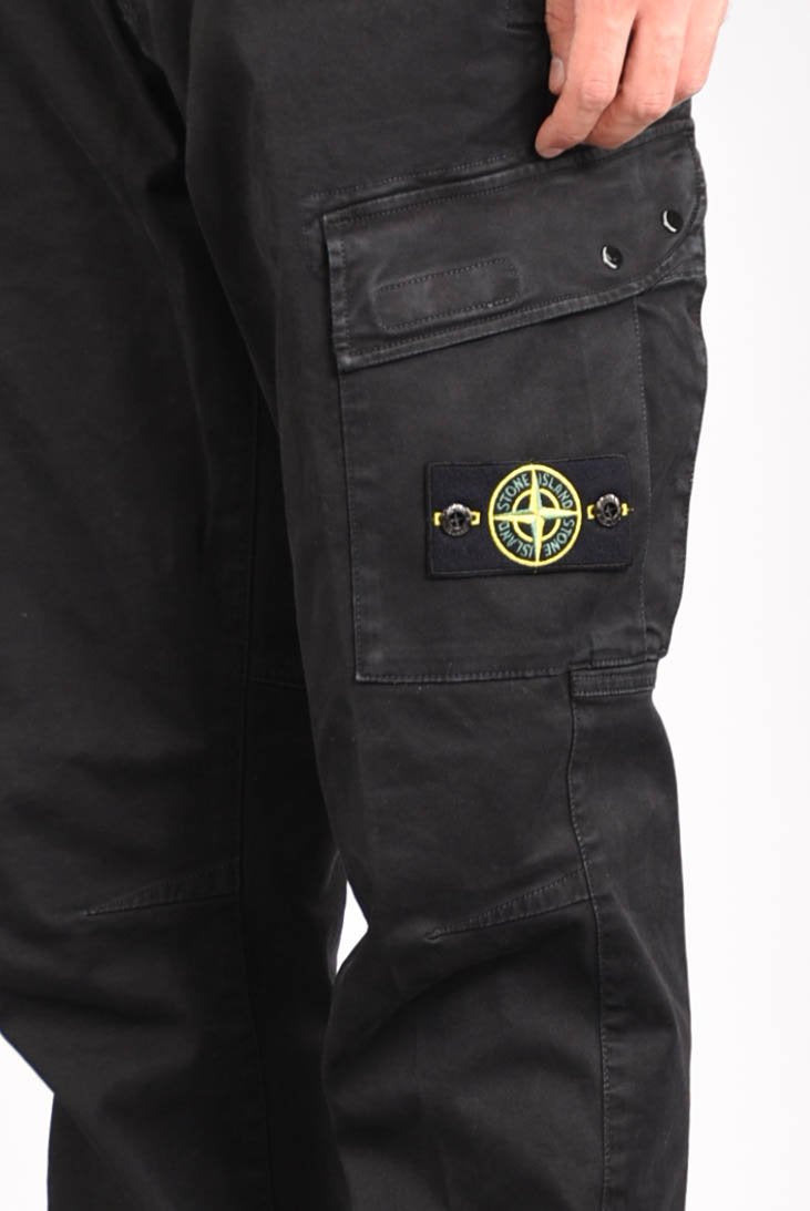 STONE ISLAND Pantaloni cargo in cotone