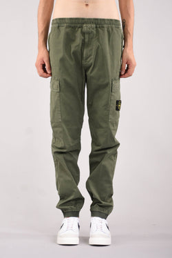 STONE ISLAND Pantaloni cargo in cotone