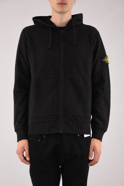 STONE ISLAND Felpa con cappuccio in cotone