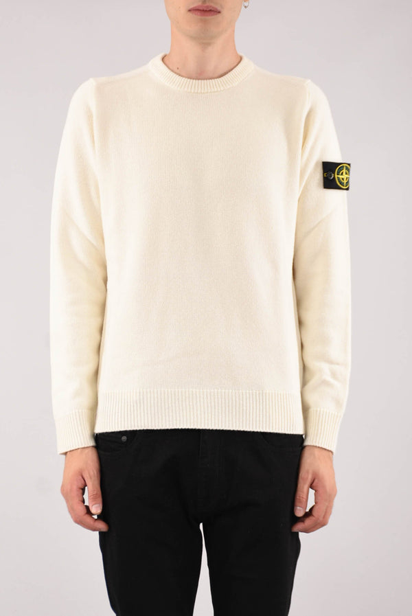 STONE ISLAND Maglia girocollo in lambswool