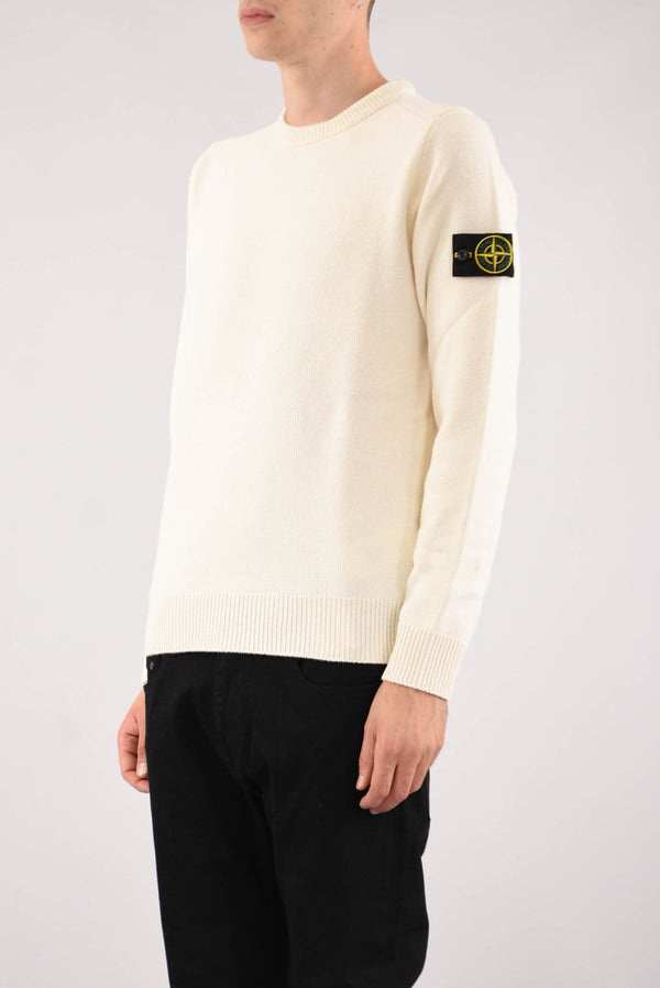 STONE ISLAND Maglia girocollo in lambswool