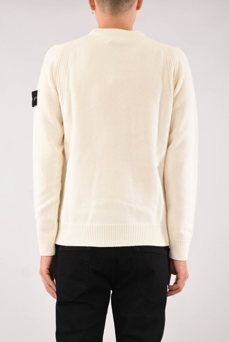 STONE ISLAND Maglia girocollo in lambswool