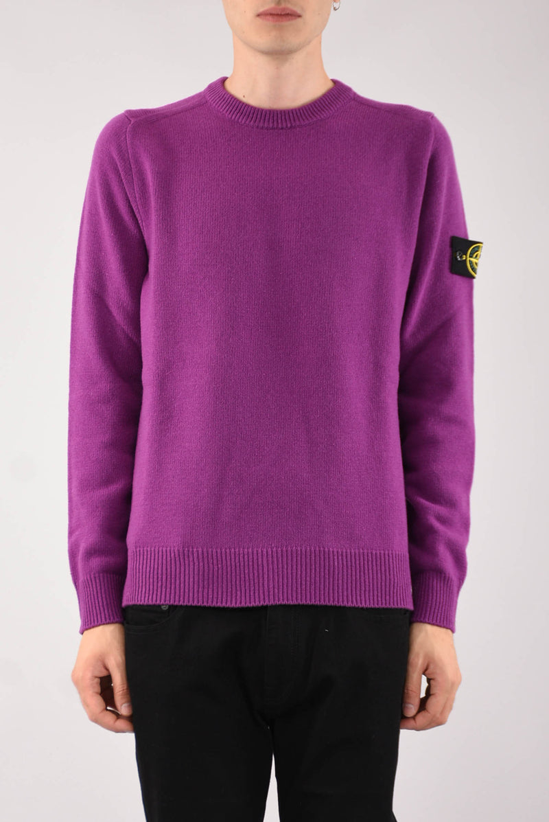 STONE ISLAND Maglia girocollo in lambswool