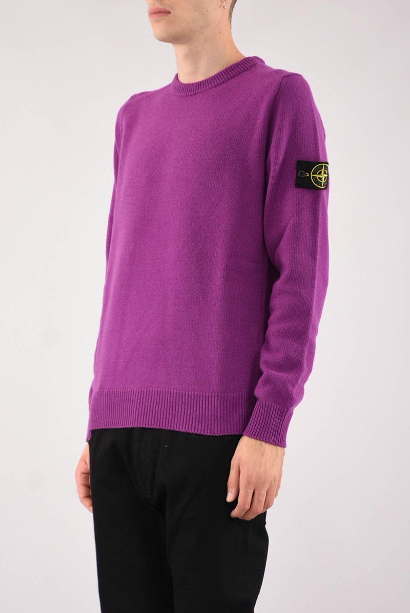 STONE ISLAND Maglia girocollo in lambswool