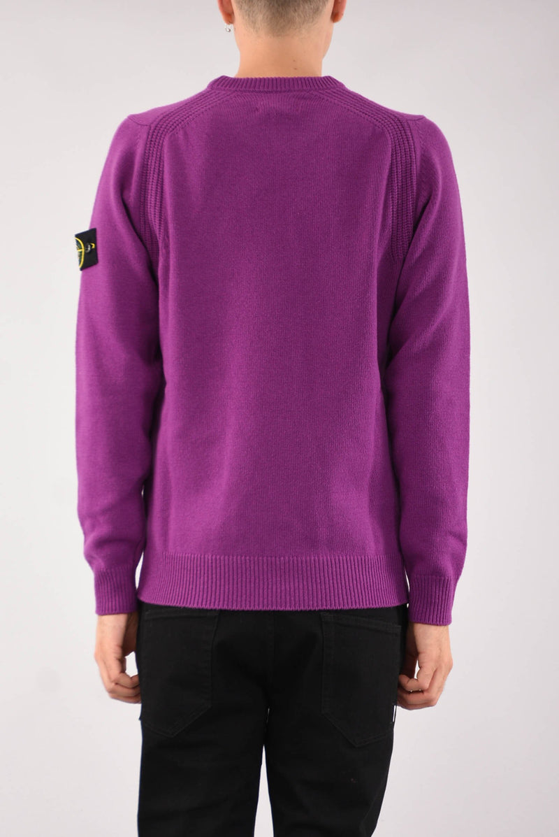 STONE ISLAND Maglia girocollo in lambswool