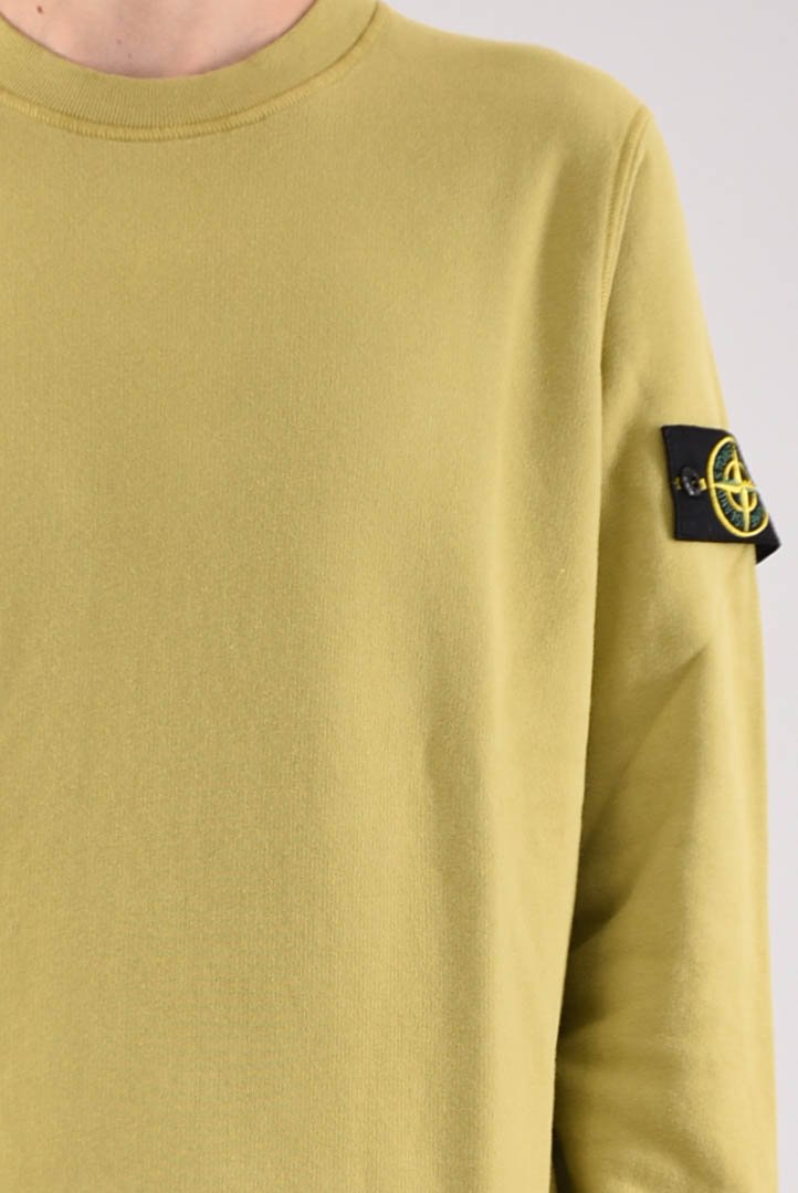 STONE ISLAND Felpa girocollo in cotone