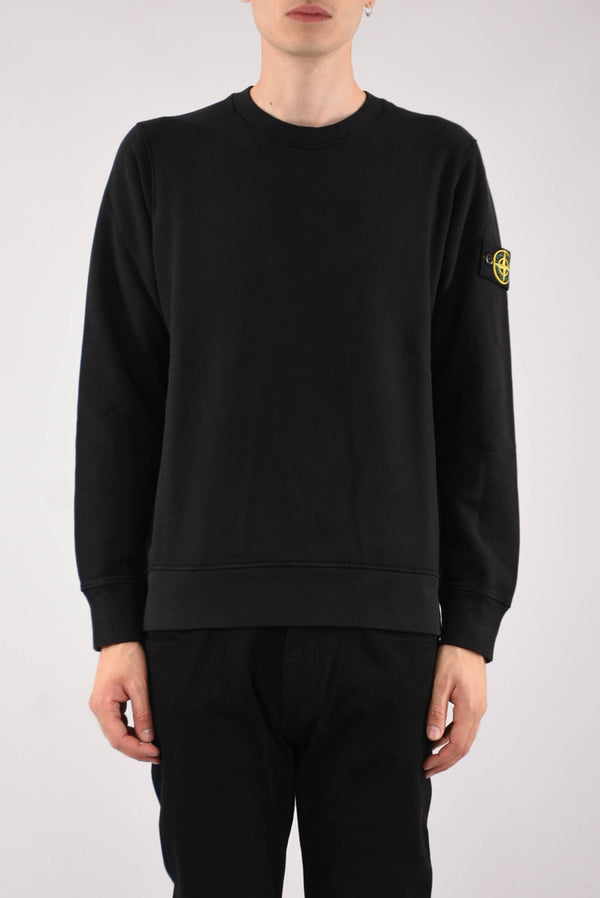 STONE ISLAND Felpa girocollo in cotone