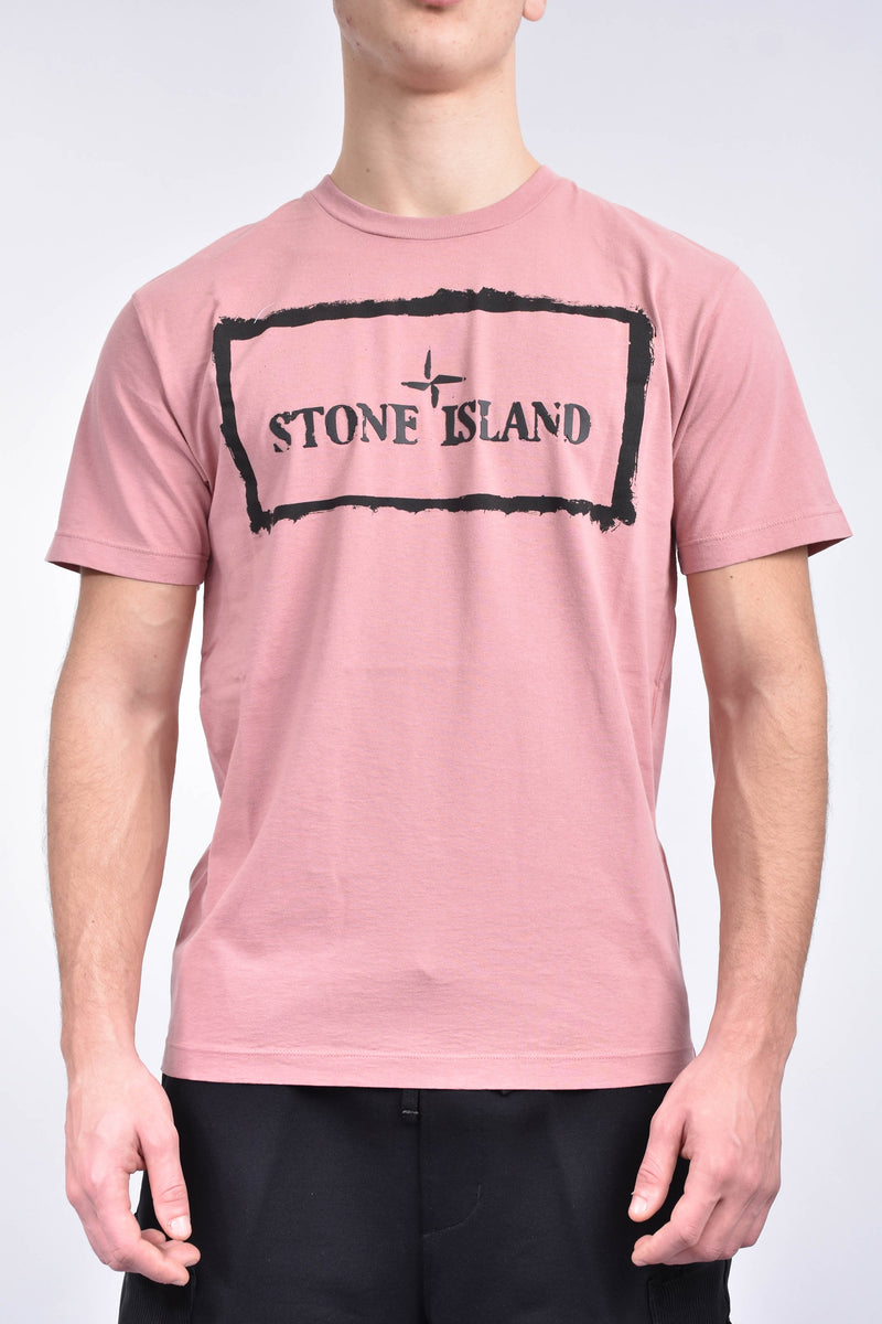 STONE ISLAND T-shirt stencil one