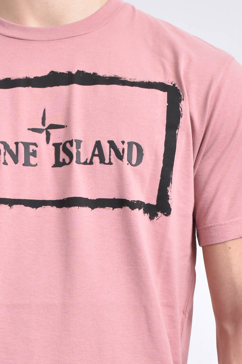 STONE ISLAND T-shirt stencil one