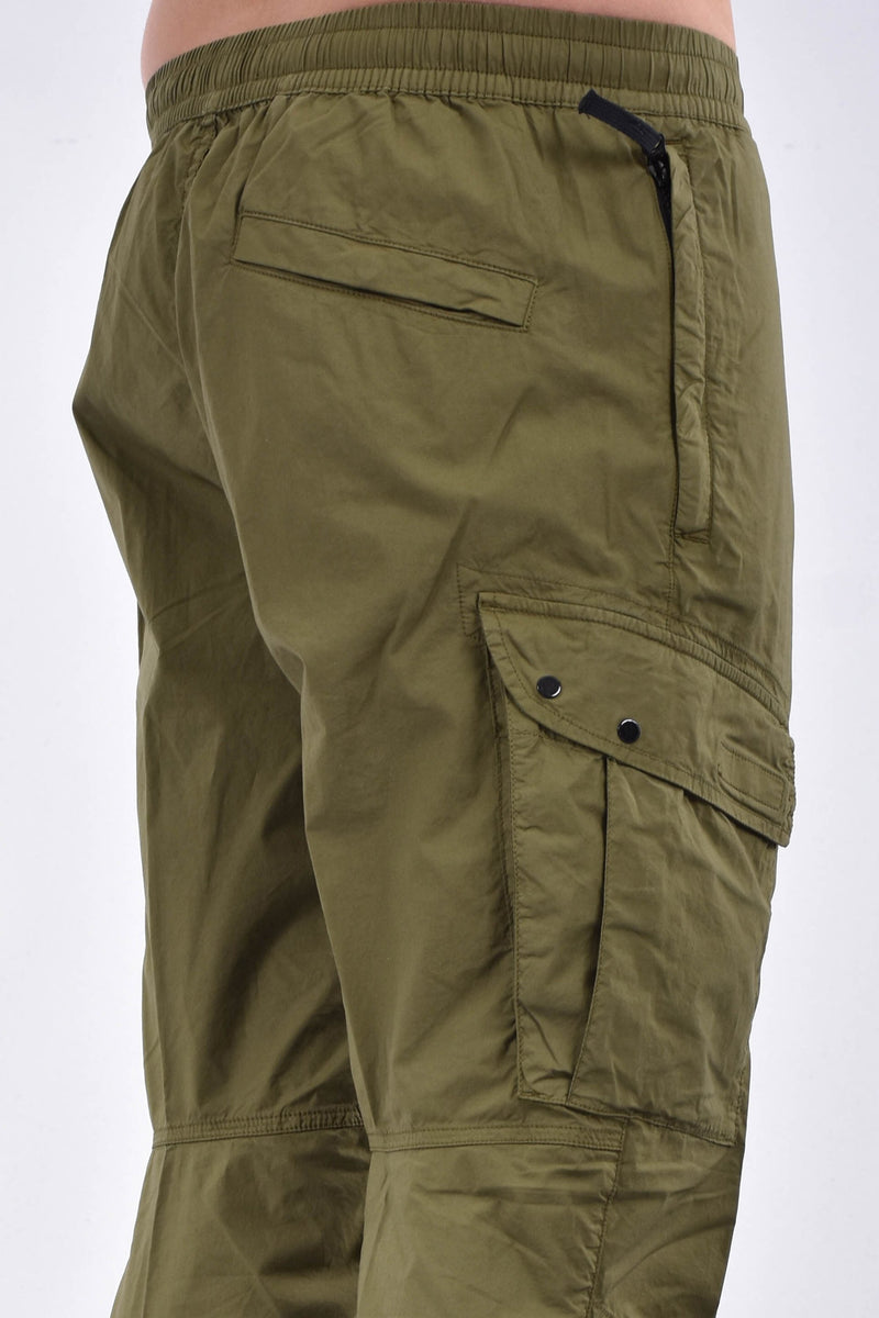 STONE ISLAN Pantaloni cargo in cotone