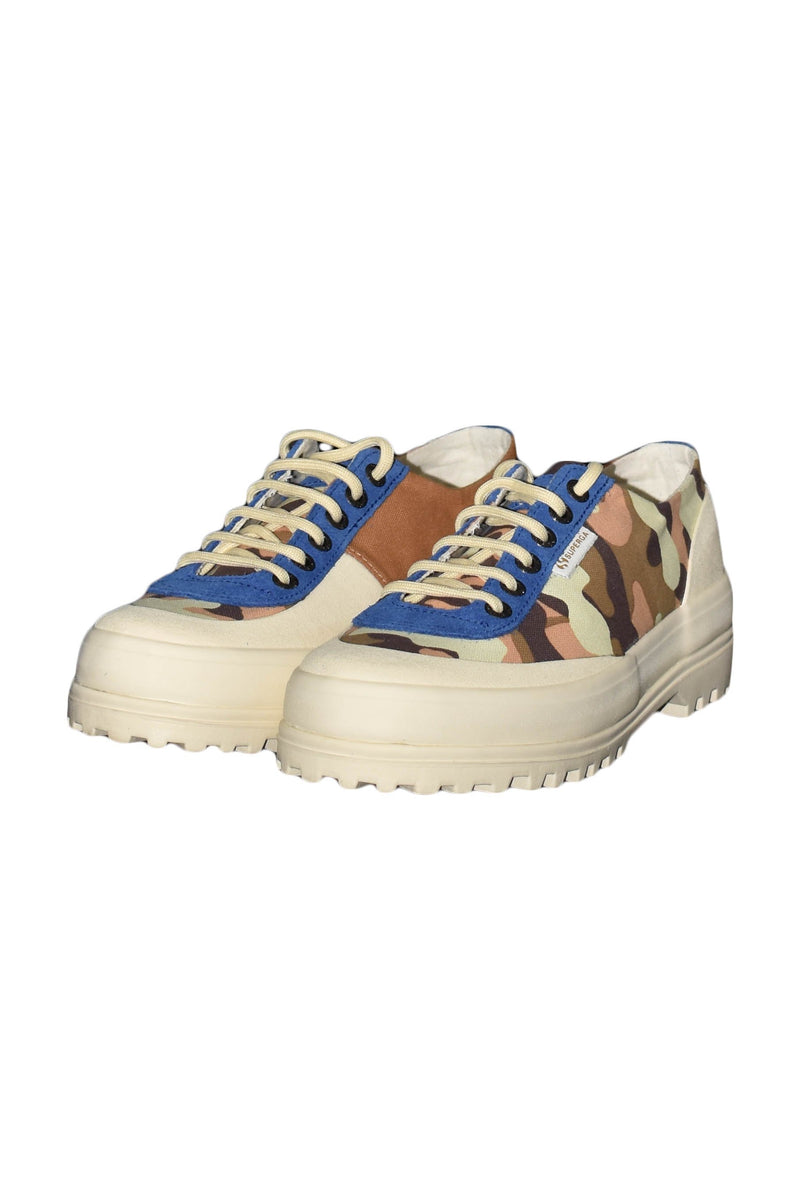 SUPERGA X PAURA SNEAKERS CAMOUFLAGE BASSE IN CANVAS