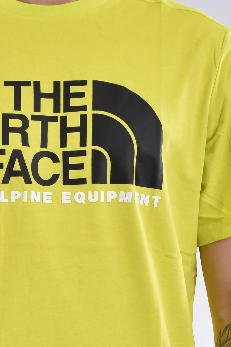 THE NORTH FACE T-shirt fine alpine 2 in cotone